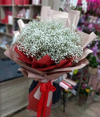Букет цветов из: Гипсофила в Неболчах