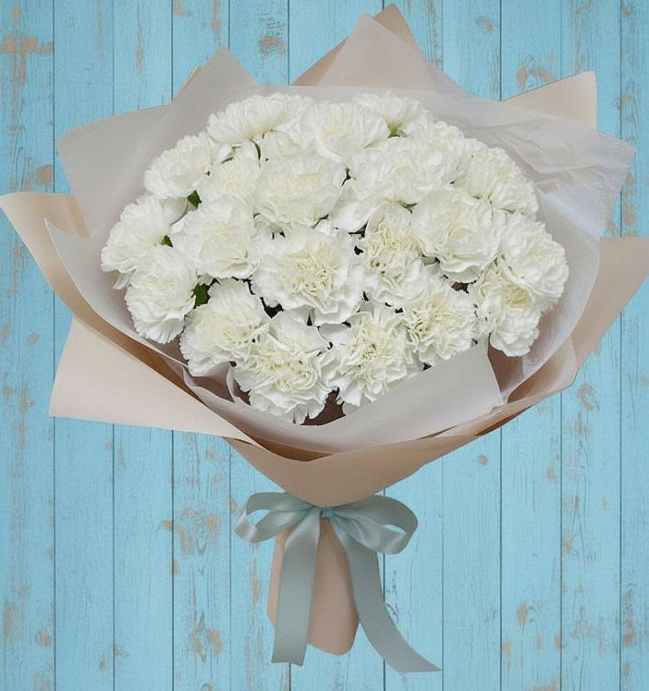 Букет цветов из: Гвоздики в Неболчах