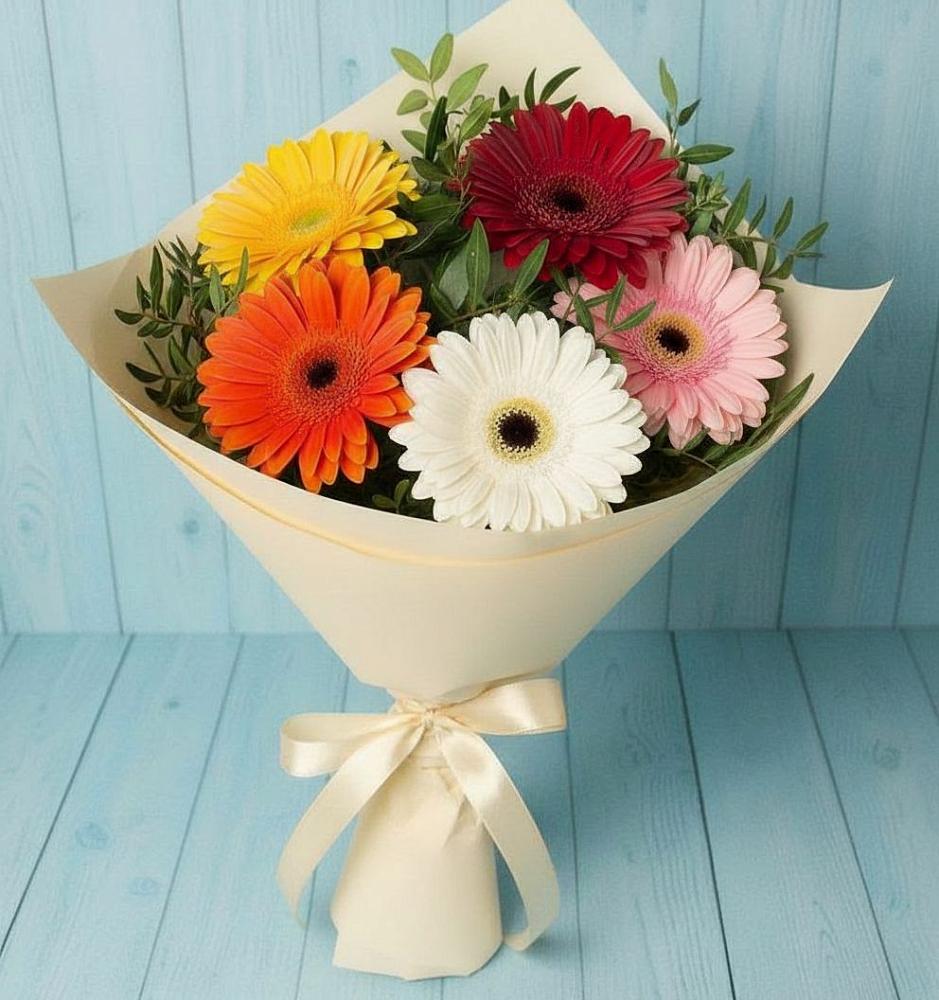 Букет цветов из: Герберы в Неболчах