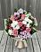 Букет цветов из: Альстромерии, Гвоздики, Розы и Хризантемы в Неболчах