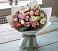 Букет цветов из: Розы, Лизиантусы и Гвоздики в Неболчах