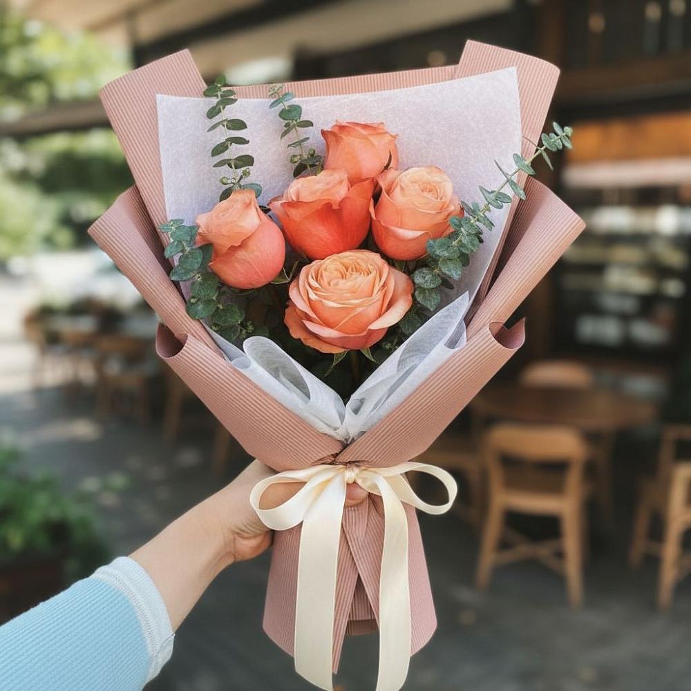 Букет цветов из: Розы в Неболчах