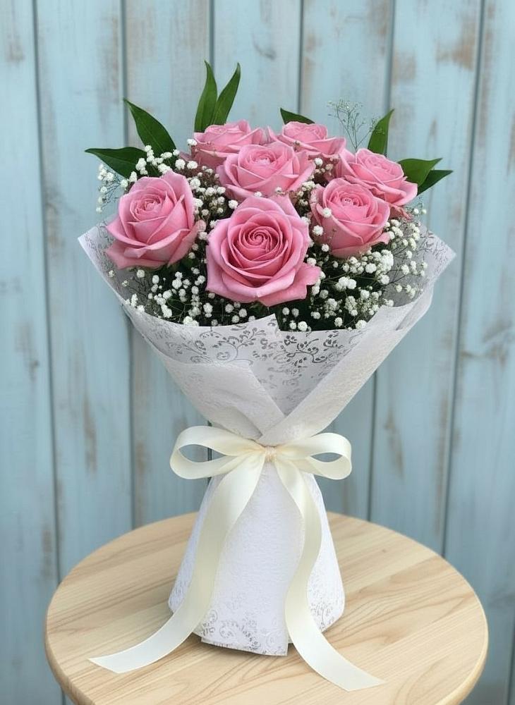 Букет цветов из: Розы в Неболчах