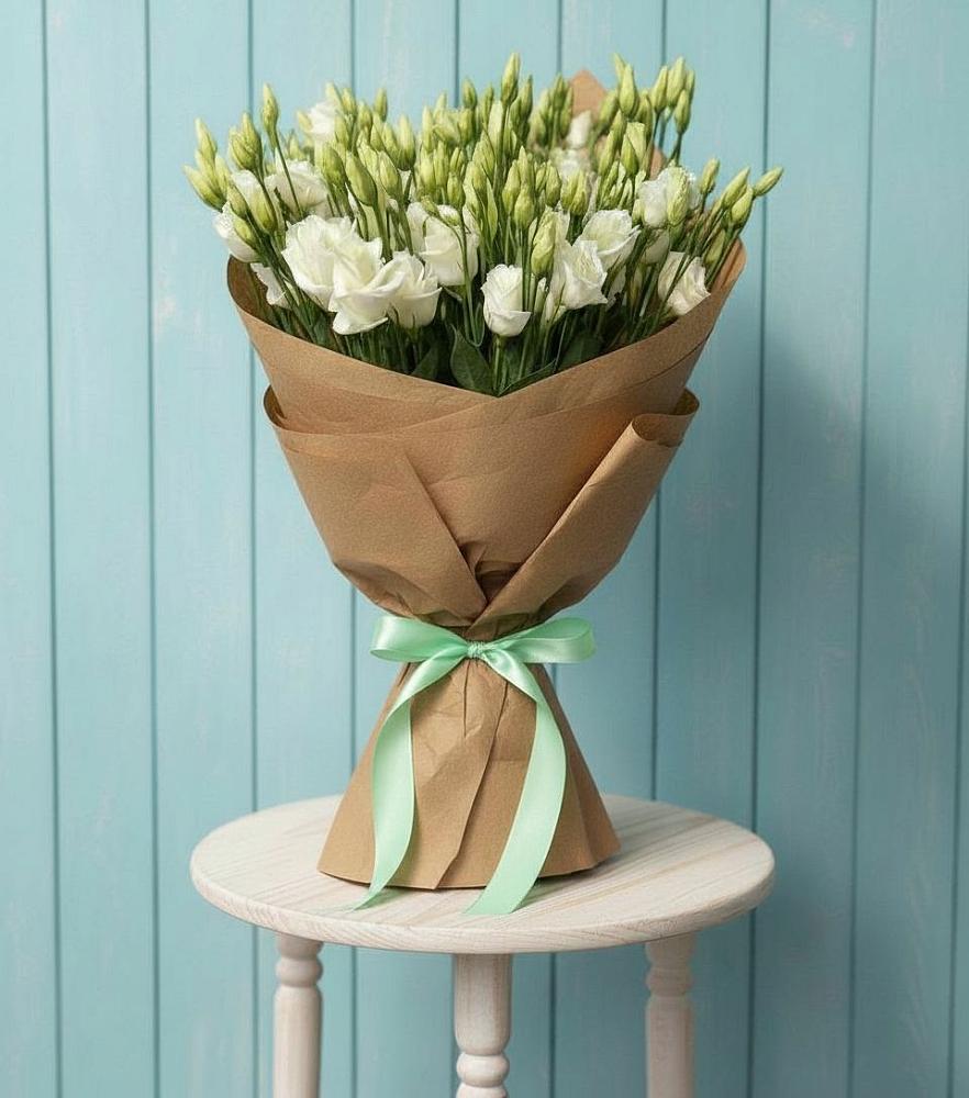 Букет цветов из: Лизиантусы в Неболчах