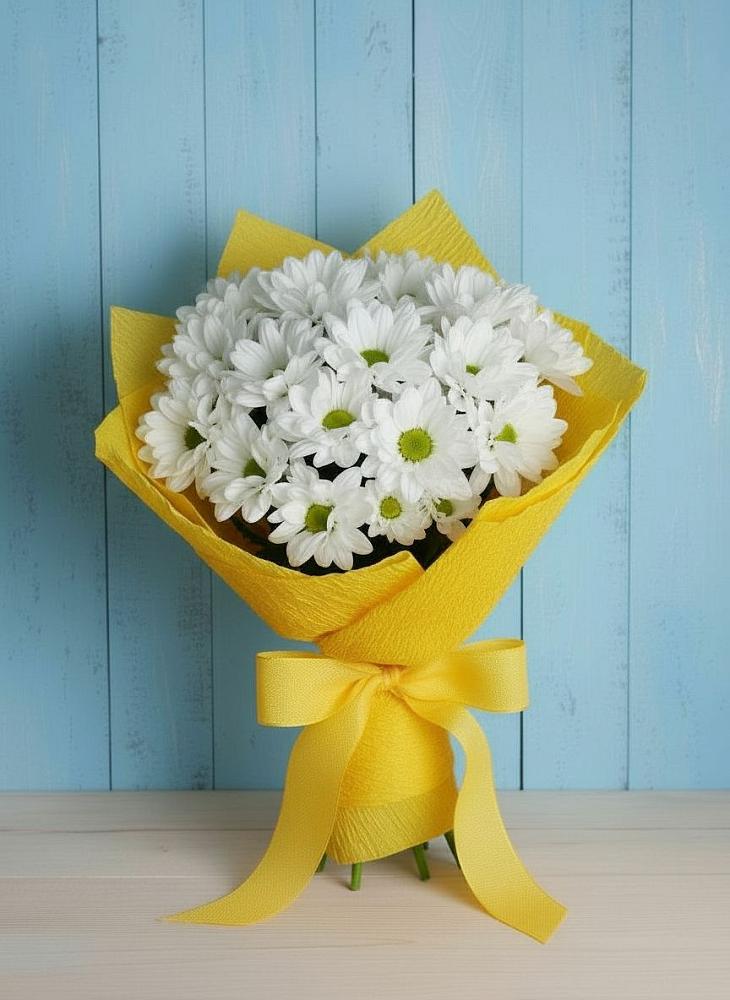 Букет цветов из: Хризантемы в Неболчах