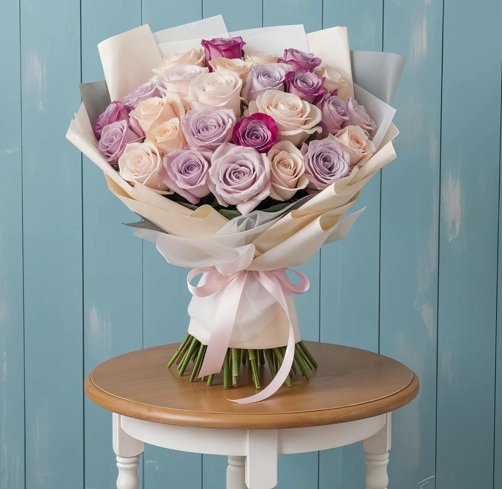 Букет цветов из: Розы в Неболчах