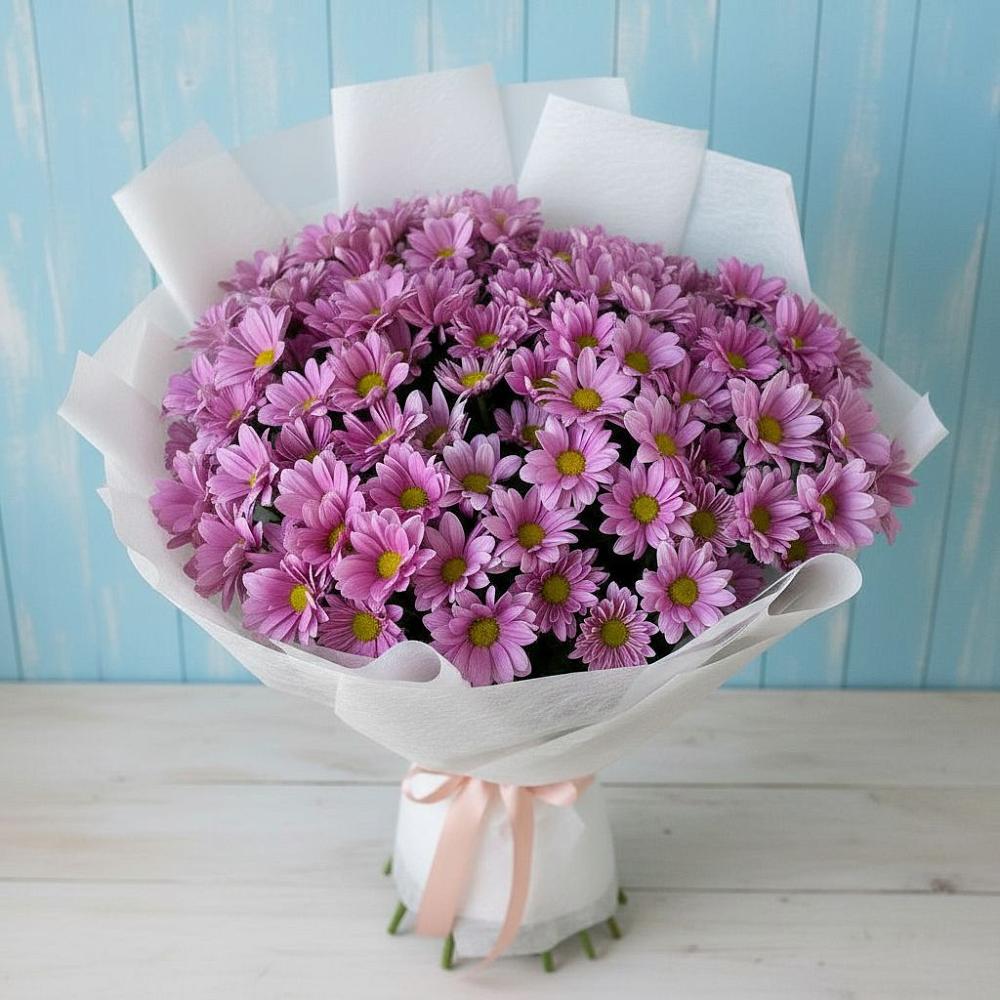 Букет цветов из: Хризантемы в Неболчах