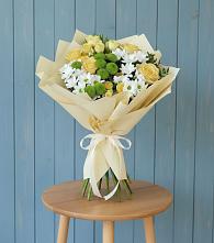 Букет цветов из:  Хризантемы и Розы #REPLACE_PRED# Неболчах