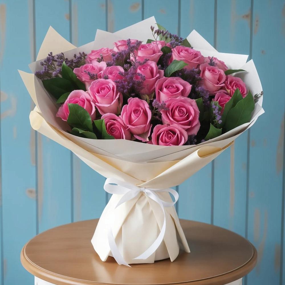 Букет цветов из: Розы в Неболчах