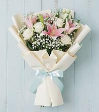 Букет цветов из:  Лилии в Неболчах
